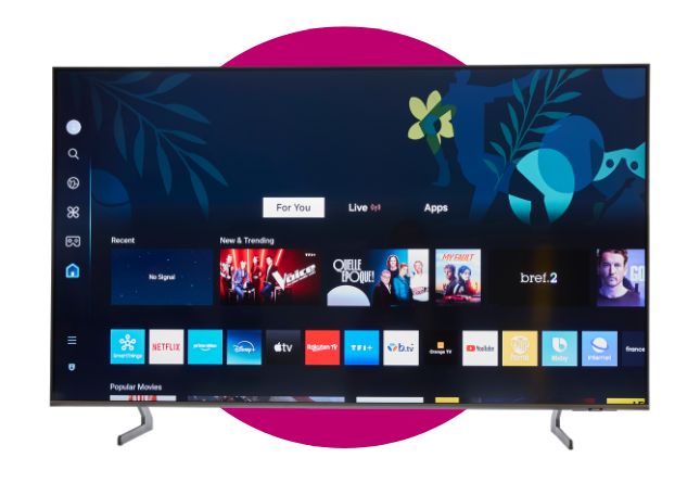 Utilisation des données par LG et Samsung sur les smart TV